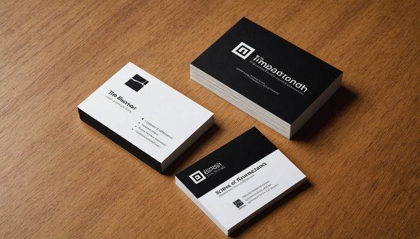 L'impact des cartes de visite professionnelles sur votre succès